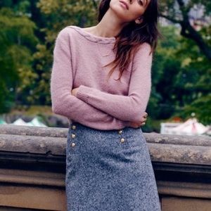 Sezane x Madewell Blush Pink Sweater